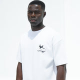 WHITE CALIGO STAR T-SHIRT