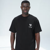 BLACK CALIGO STAR T-SHIRT